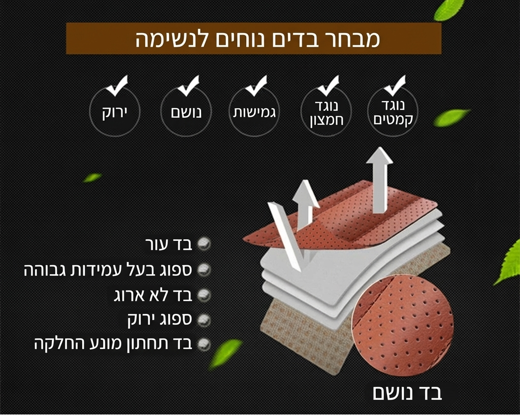 כיסוי מושב רכב דמוי עור