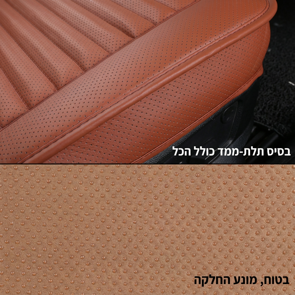 כיסוי מושב רכב דמוי עור