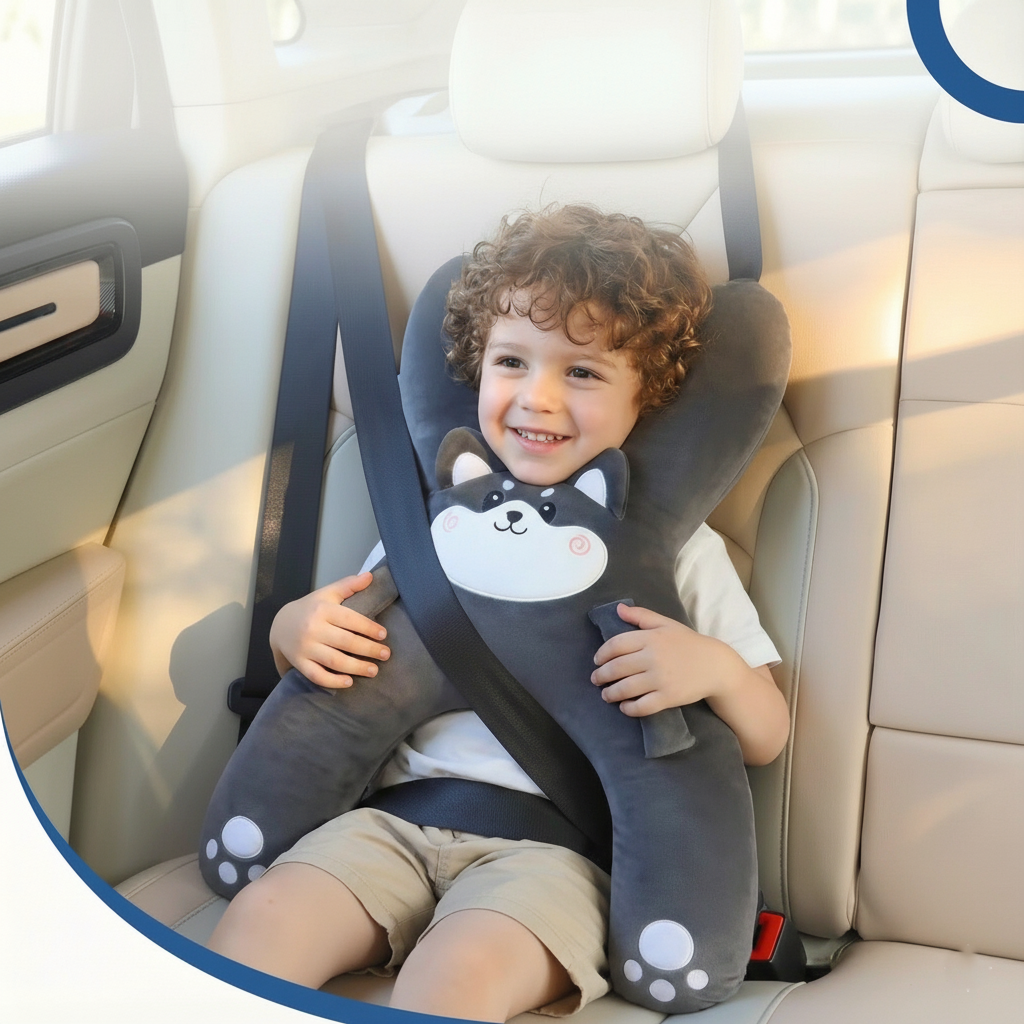 כרית צוואר בטיחותית לרכב לילדים