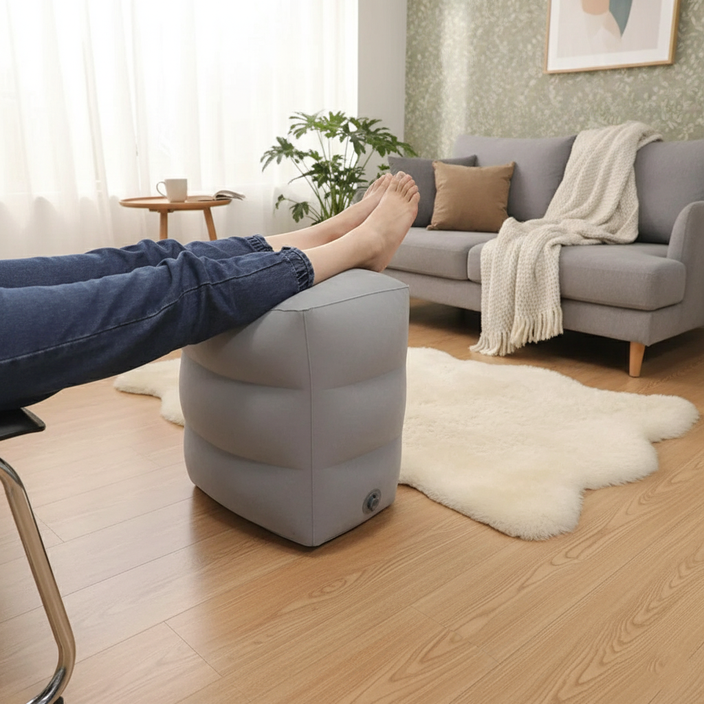 הדום מתנפח נייד לרגליים