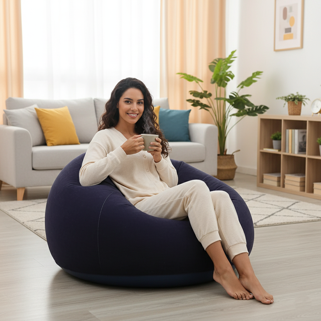 כורסת ספה מתנפחת ניידת