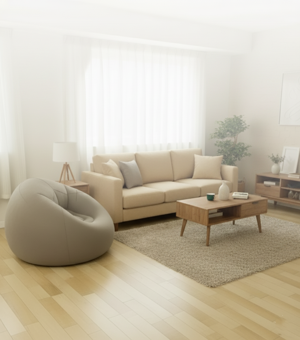 כורסת ספה מתנפחת ניידת