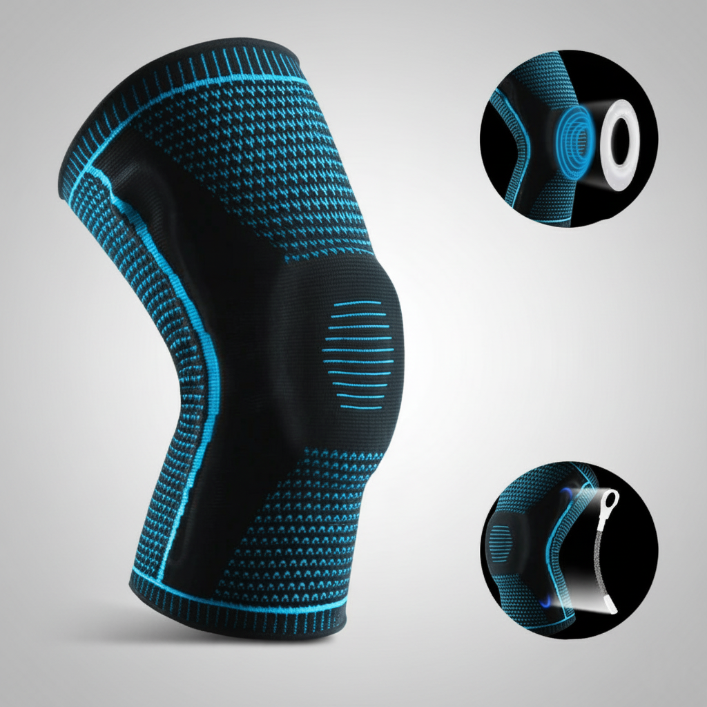 מייצב ברך תמיכת סיליקון