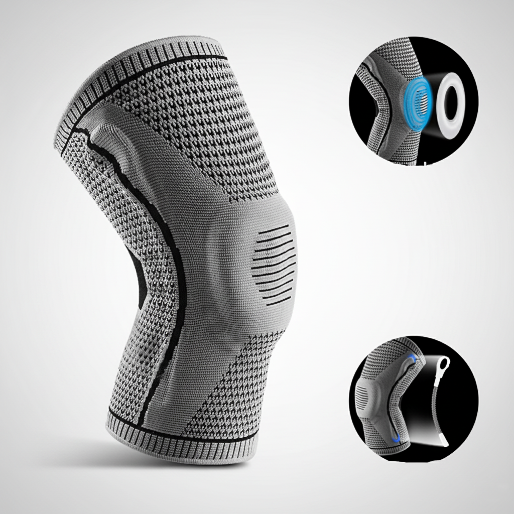 מייצב ברך תמיכת סיליקון