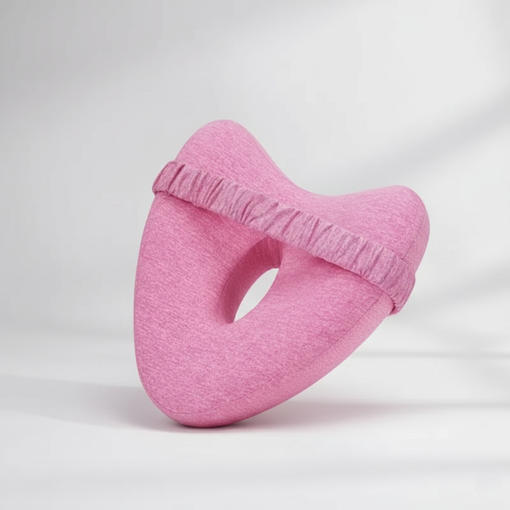 כרית תומכת רגליים לשינה על הצד