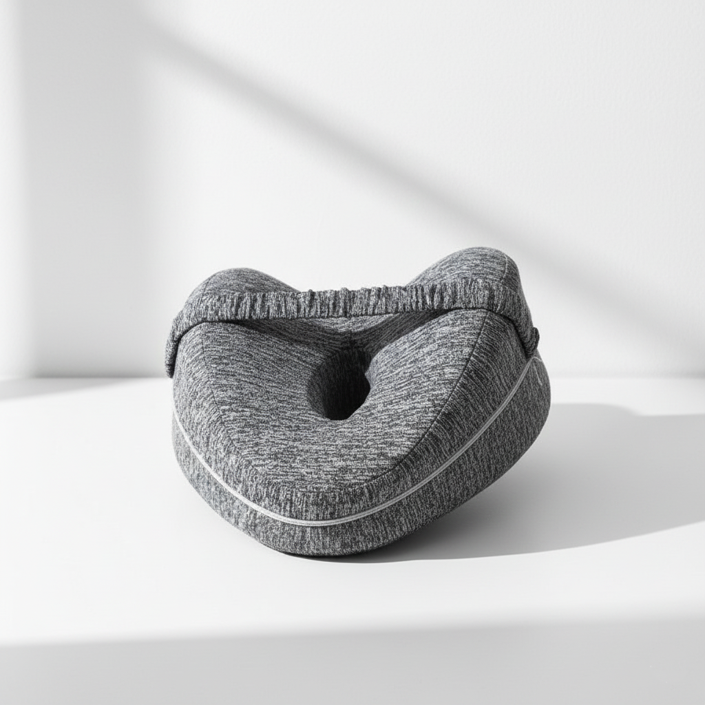 כרית תומכת רגליים לשינה על הצד