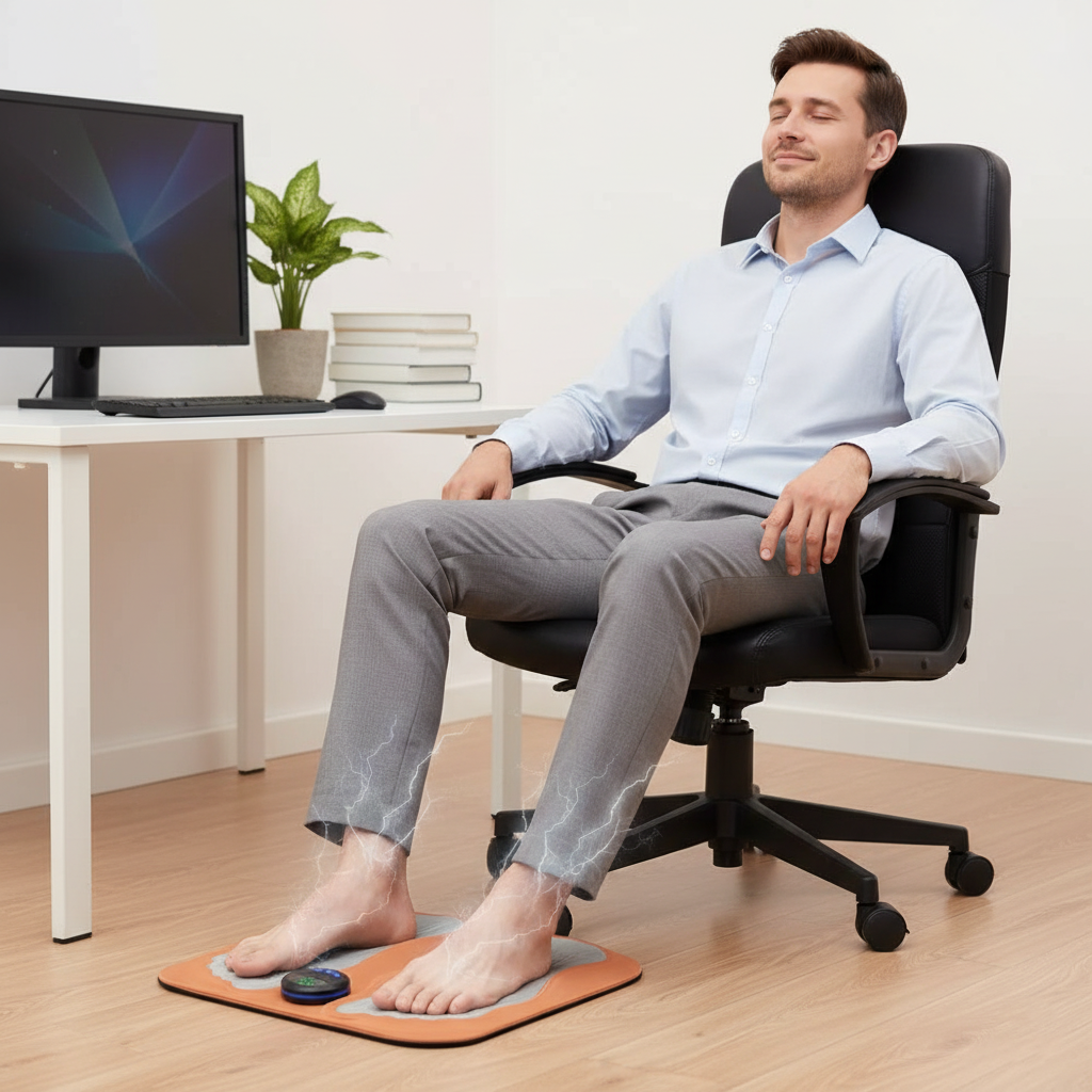 (EMS) משטח עיסוי רגליים חכם