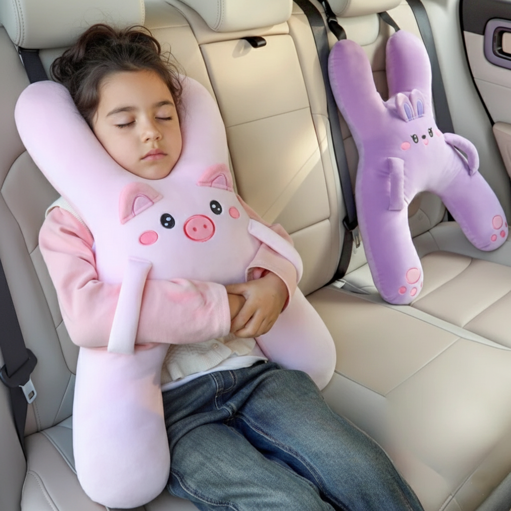 כרית צוואר בטיחותית לרכב לילדים