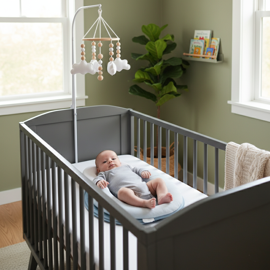 כרית מיקום תומכת לשינת תינוקות