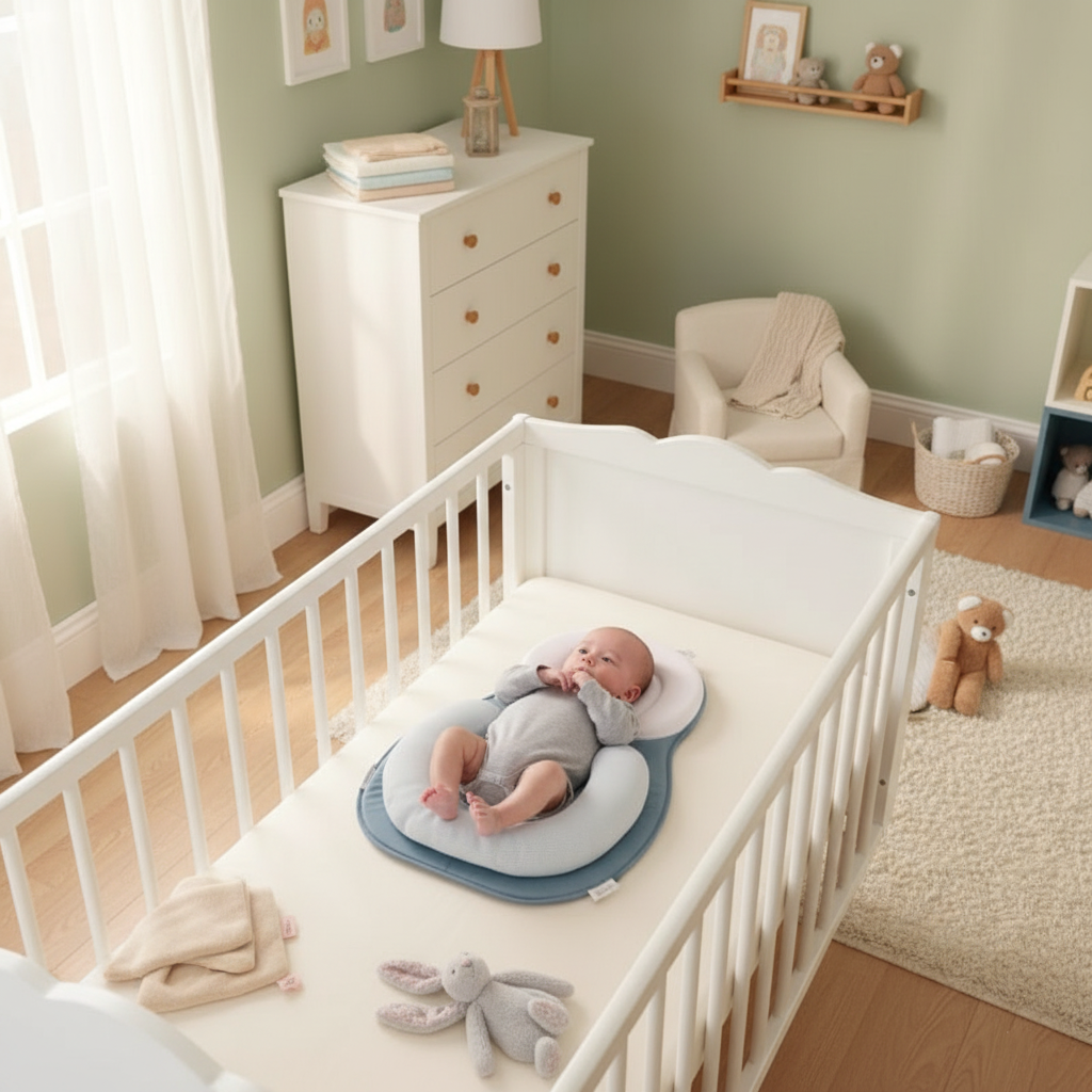 כרית מיקום תומכת לשינת תינוקות