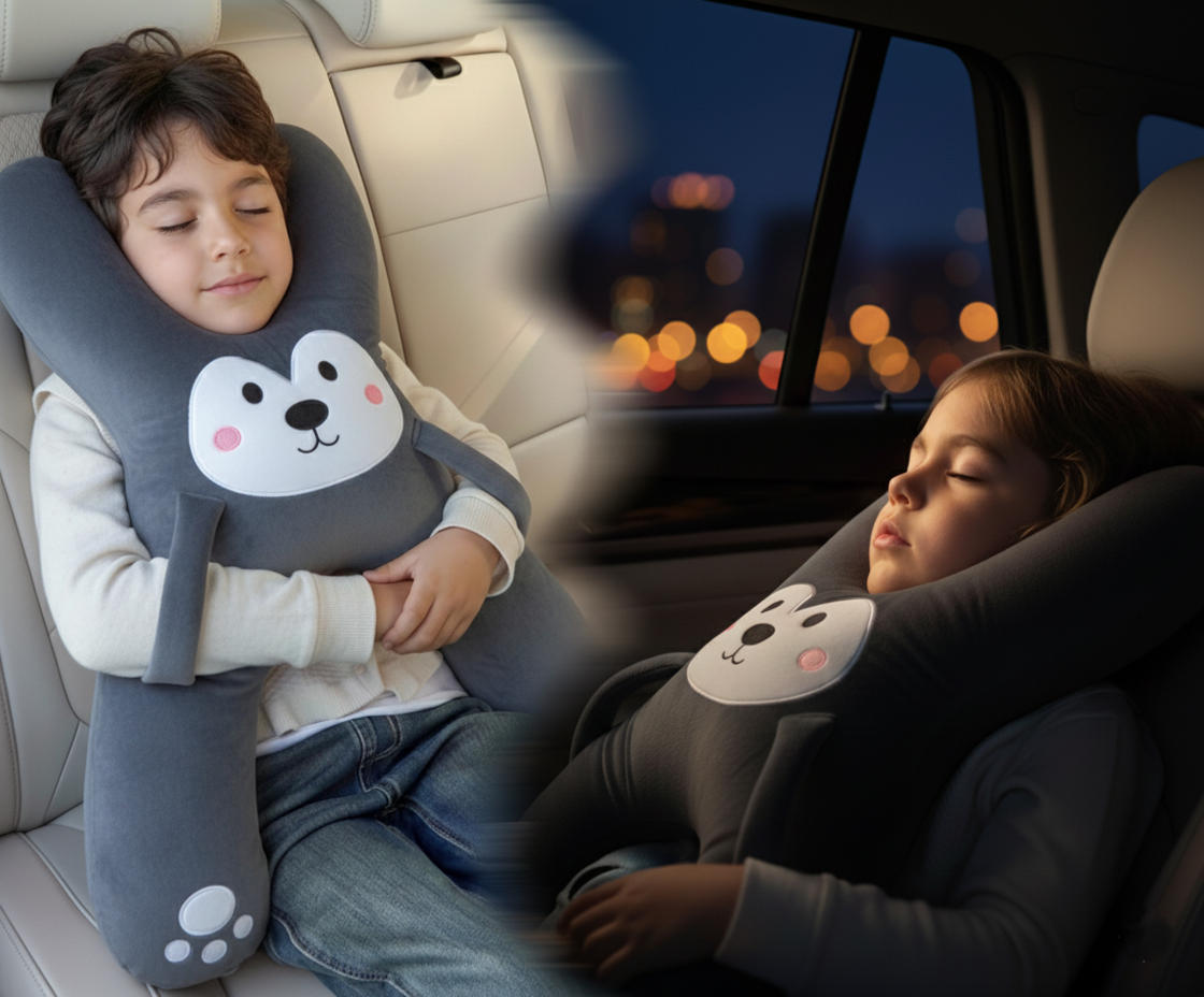 כרית צוואר בטיחותית לרכב לילדים