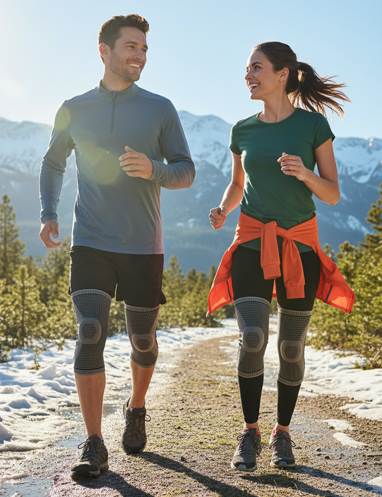 מייצב ברך תמיכת סיליקון