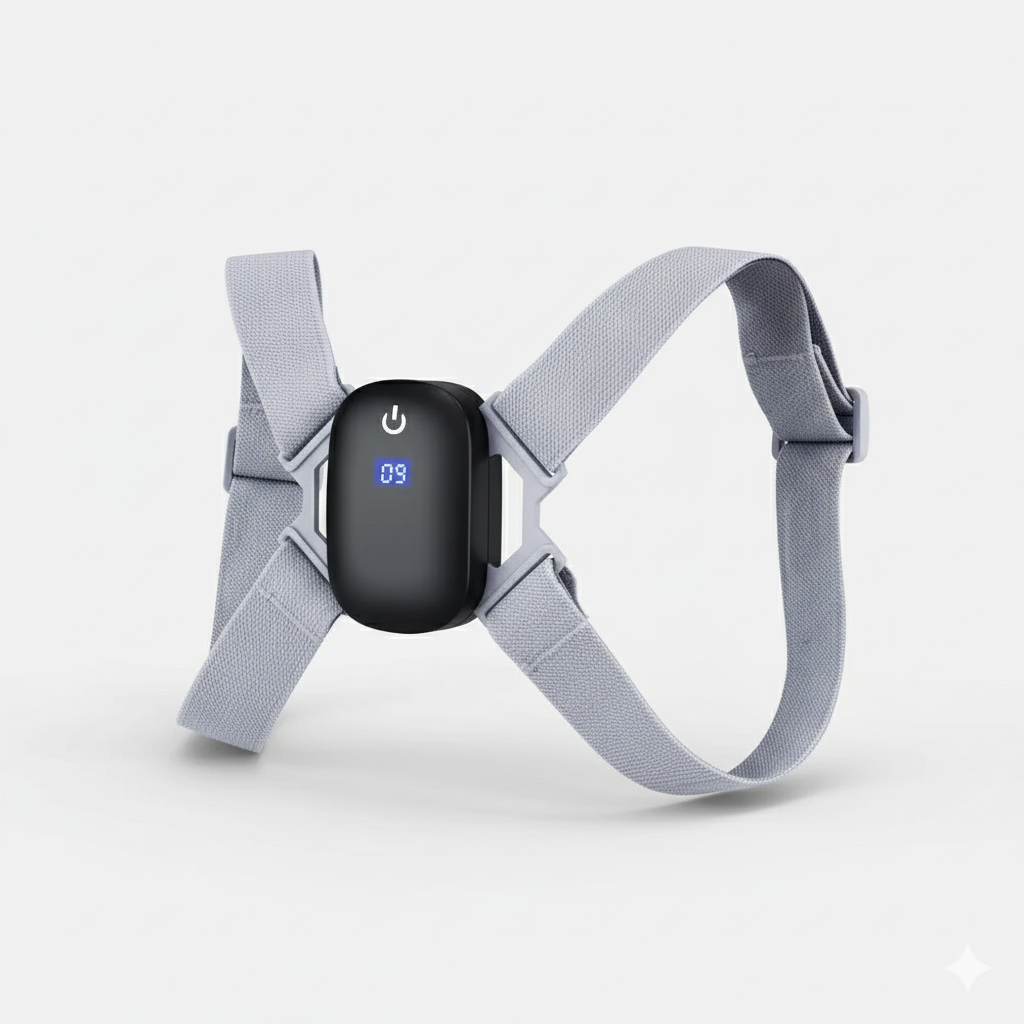 חגורת תיקון יציבה חכמה - חיישן רטט