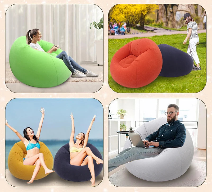 כורסת ספה מתנפחת ניידת