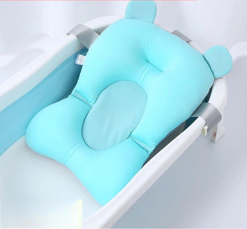 עריסת בטיחות לתמיכה ושכיבה בזמן האמבטיה