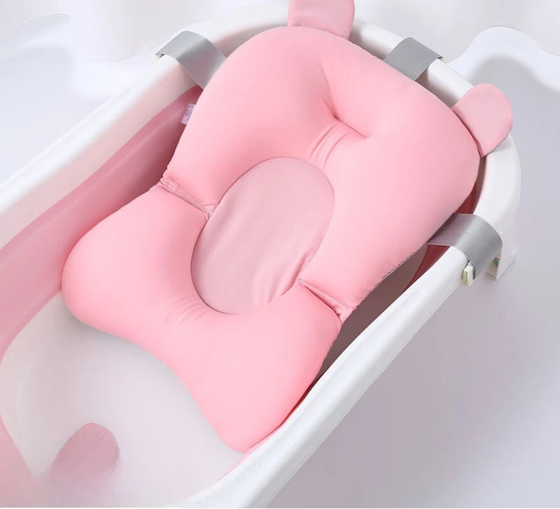 עריסת בטיחות לתמיכה ושכיבה בזמן האמבטיה