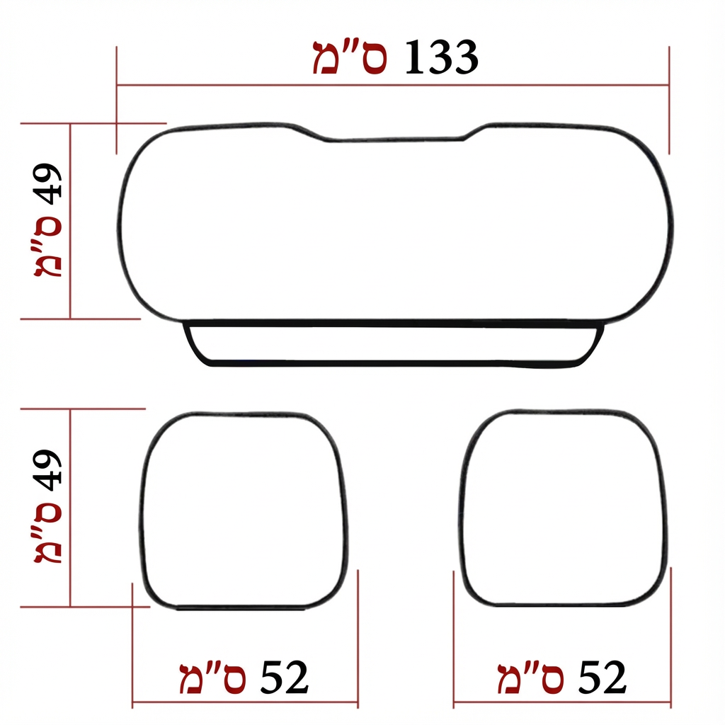 כיסוי מושב רכב דמוי עור
