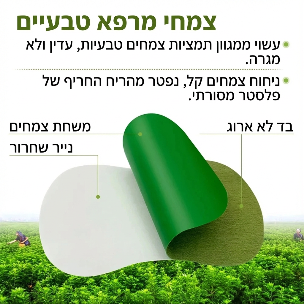 מדבקות חימום טבעיות לכפות הרגליים