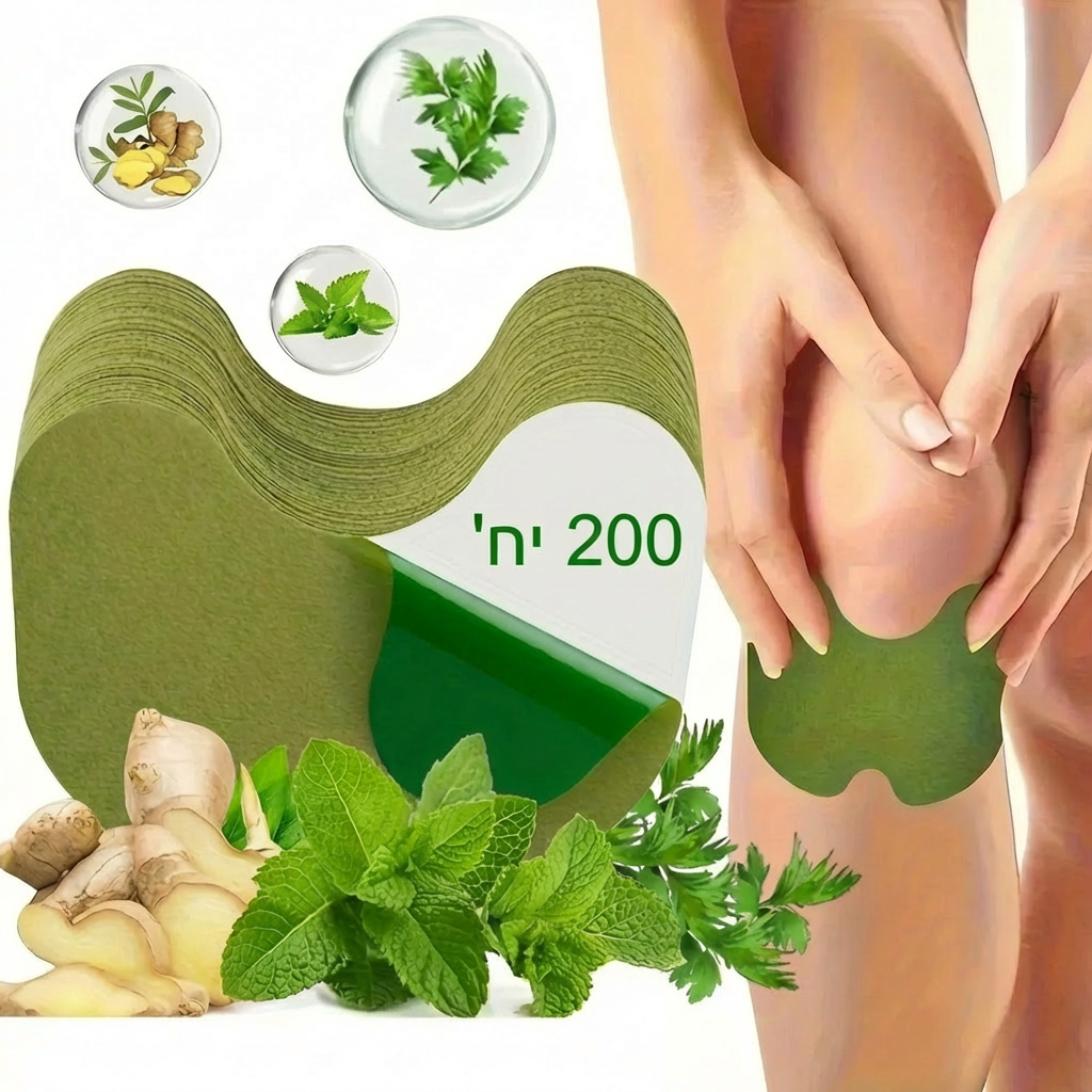 מדבקות חימום טיפוליות להקלה מיידית