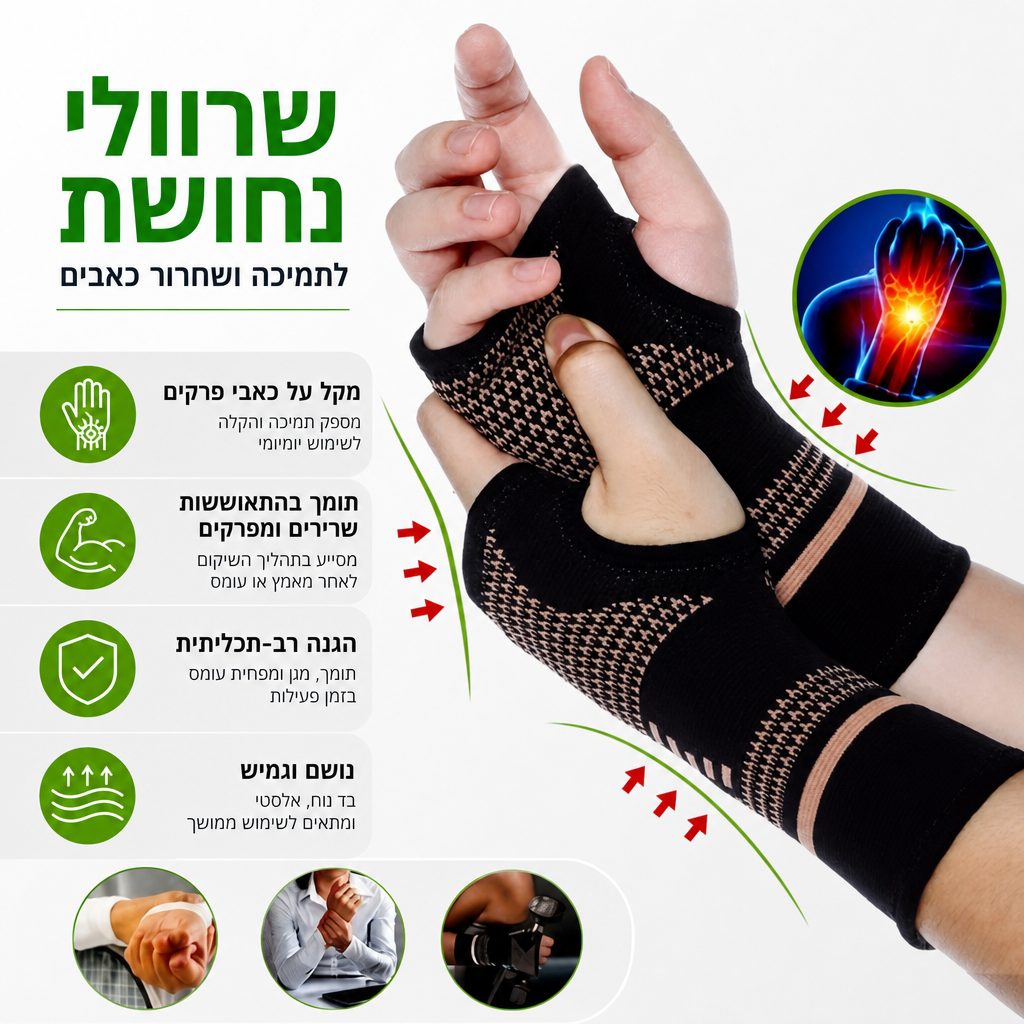 שרוול קומפרסיה ליד 360°