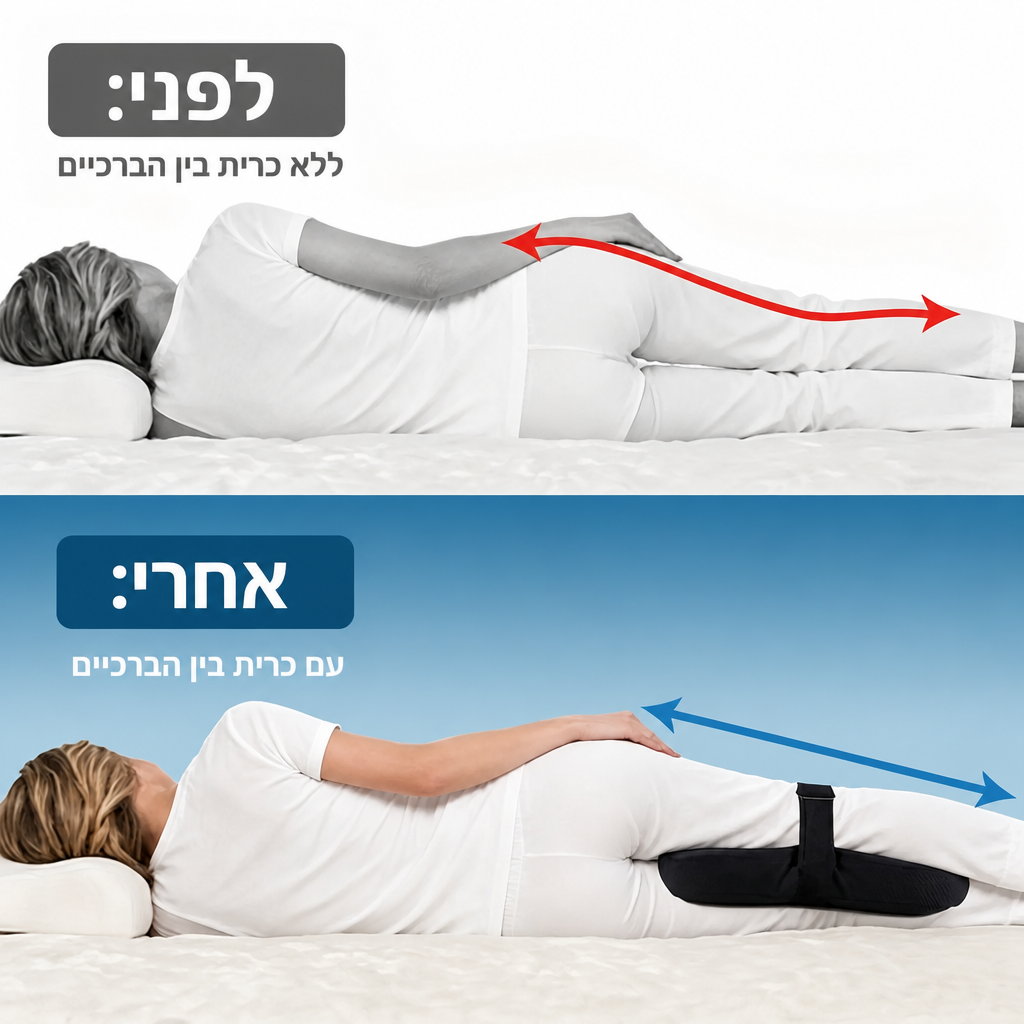 כרית ברכיים ארגונומית