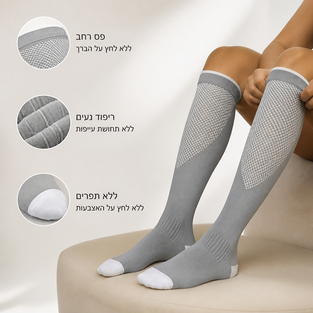 גרבי קומפרסיה מקצועיות